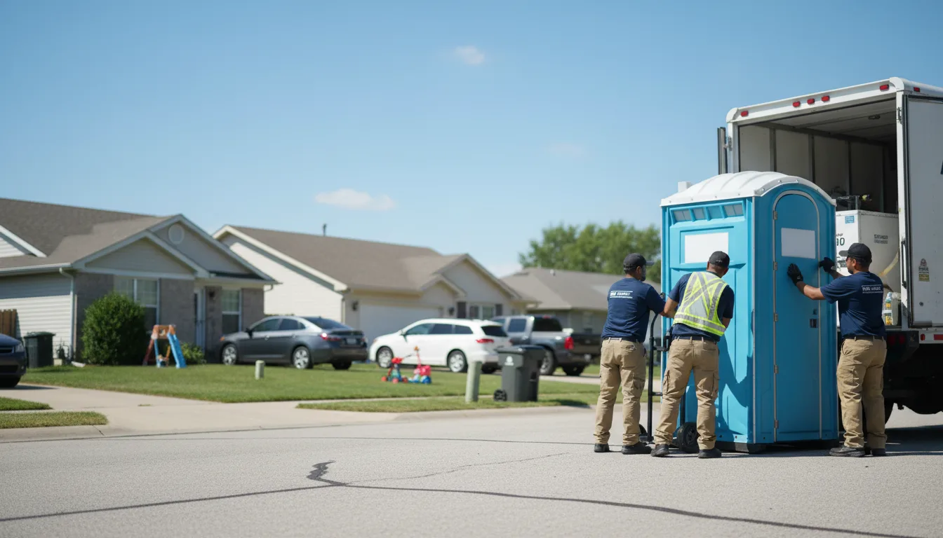 Standard Porta Potty Rentals in Farmington, IL near me